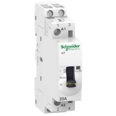 Contacteur modulaire bipolaire jour/nuit 2NO/25A 230V Schneider Electric