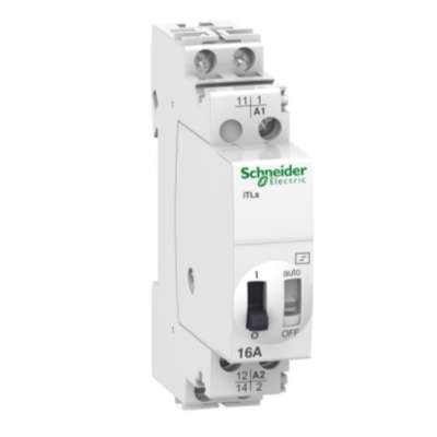 Télérupteur bipolaire 1NO+1NO/NF/16A 230Vac/110Vdc ITLs Schneider Electric