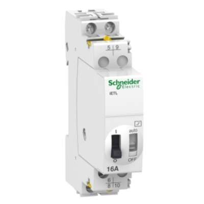 Extension télérupteur 2 pôles 1NO+1NO/NF/16A 230Vac/110Vdc iETL Schneider Electric