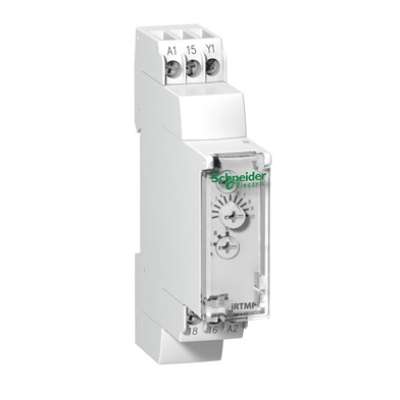 Relais temporisé multifonction 1 inverseur 8A/12~230Vac/dc iRTMF Schneider Electric