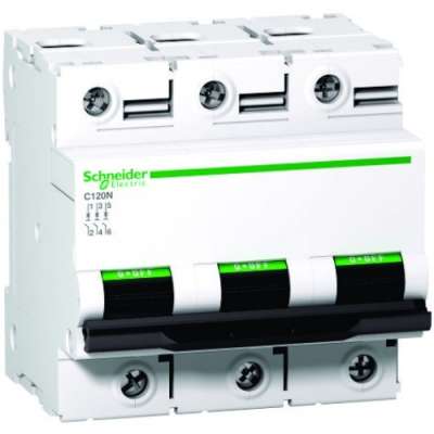 Disjoncteur Vigi C120N - 10kA - courbe C - tripolaire 3P/80A Schneider Electric