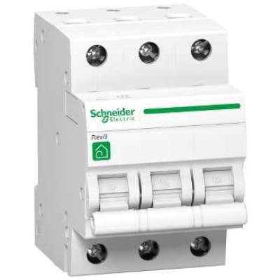 Disjoncteur 3kA - courbe C - tripolaire 3P/40A Resi9 Schneider Electric