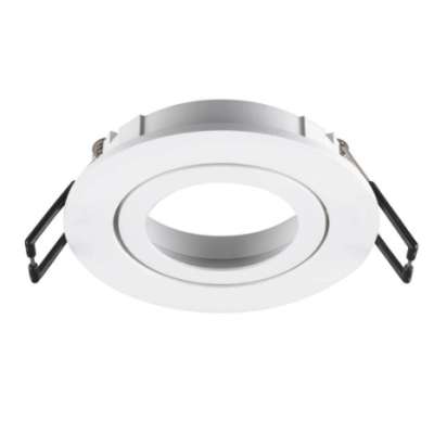 Spot encastré inclinable rond Ø68/82mm blanc NEW TRIA 68 SLV