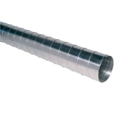 Conduit spiralé acier galvanisé Ø160mm - Longueur 3m