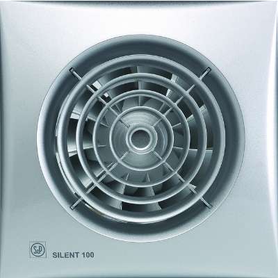 Extracteur silencieux 95m³/h Silent-100 CZ Silver 230V Soler & Palau