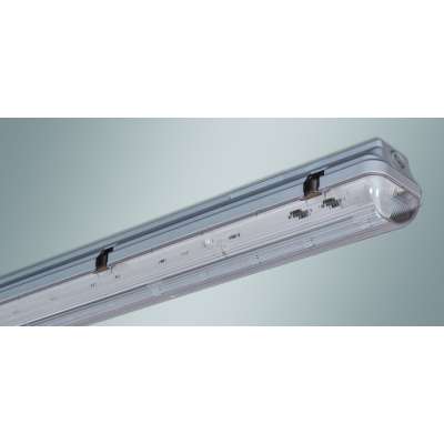 Armature hermétique IP65 polycarbonate T5 1x28/54W LZP T5 128/154 EVG Technolux