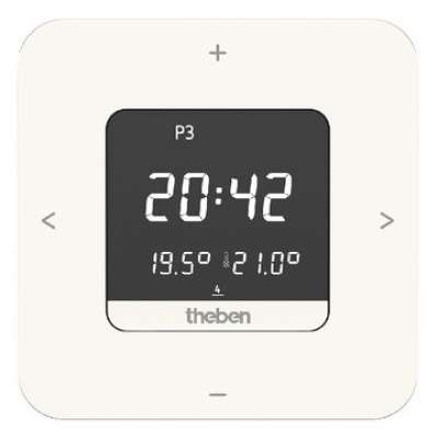 Thermostat digital programmable Bluetooth sur secteur 230V Ramses 812 Top3 Theben 