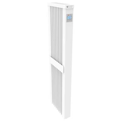 Radiateur électrique à inertie vertical SLIM TALL 1600W blanc RAL 9010 avec thermostat FlexiSmart AeroFlow® HFL010 Thermotec