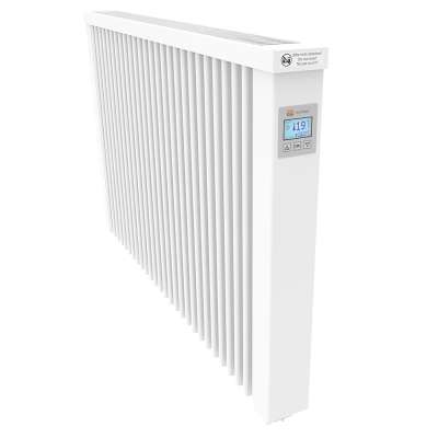 Radiateur électrique à inertie standard MIDI 1950W blanc RAL 9010 avec thermostat FlexiSmart AeroFlow® HLF005 Thermotec