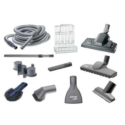 Set d'accessoires (11 pièces) Premium-Deluxe ZS 2 F pour aspirateur central Thomas