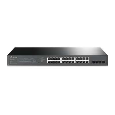 Gigabit switch 28 ports avec 24 ports PoE 10/100/1000 Mbps et 4 ports Gigabit SFP TL-SG2428P TP-Link