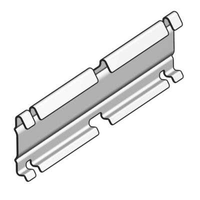 Eclisse rapide pour chemin de câbles en fil Sendzimir H= 60mm VFU & VFUL Vergokan