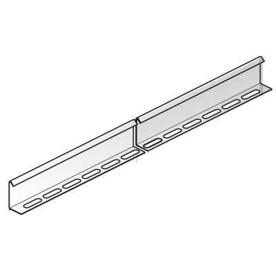 Cloison de séparation Sendzimir pour chemin de câbles en fil H= 60mm Vergokan (au mètre)