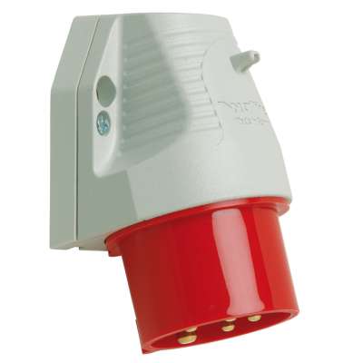 Socle de connecteur en saillie CE rouge 16A/400V 3P+N+T IP44 610 Walther Werke