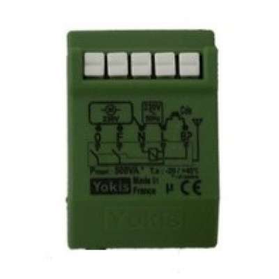 Micromodule volets roulants radio encastré 500VA/230V MVR500ERP Yokis