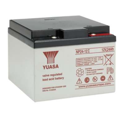 Batterie au plomb 12V - 24Ah (L=166 x P=175 x H=125) NP24-12 Yuasa