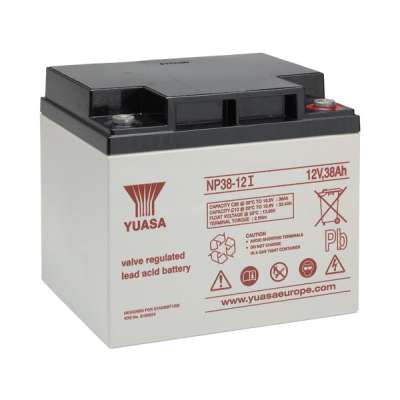 Batterie au plomb 12V - 38Ah (L=197 x P=165 x H=170 NP38-12I Yuasa