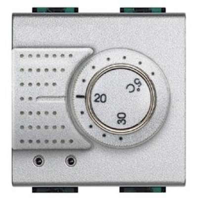 Thermostat électronique 1NO/NC - 2A/250V Tech Living Light BTicino 