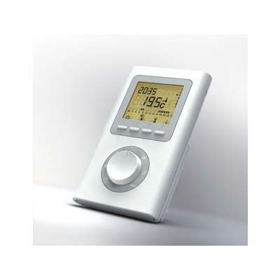 Thermostat d'ambiance sans fil programmable hebdomadaire pour radiateur à infrarouge Gossmann