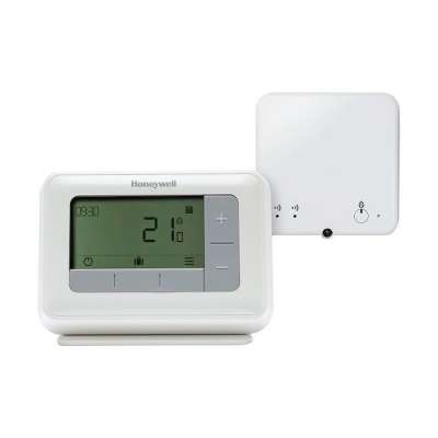 Kit thermostat digital programmable sans fil avec récepteur mural ON/OFF T4R Honeywell