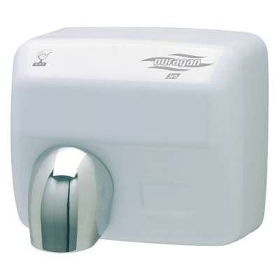Sèche-mains automatique 2500W/270m³/h anti-vandalisme Ouragan JVD