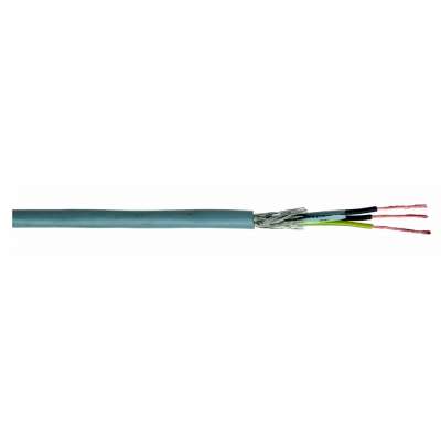 Câble multiconducteurs flexible faradisé numéroté LIYCY-JZ Cca  3x1.5mm² avec Vert/jaune (m)