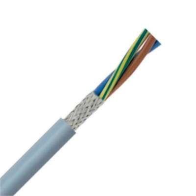 Câble multiconducteurs flexible faradisé couleurs LIYCY-O Cca  4x1.5mm² avec Vert/jaune (m)