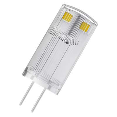 Lampe capsule non dimmable Parathom LED Pin 10 0.9W/12V/G4/15000h/100Lm blanc chaud 2700K Osram