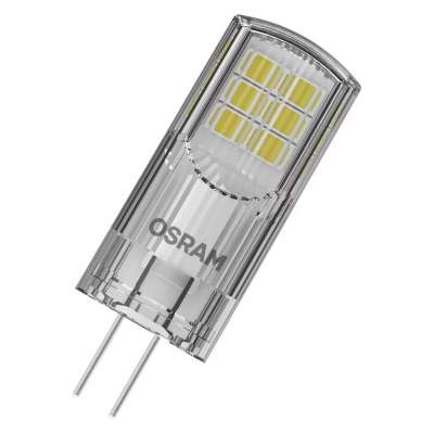 Lampe capsule non dimmable Parathom LED Pin 28 2.6W/12V/G4/15000h/300Lm blanc chaud 2700K Osram