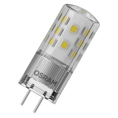 Lampe capsule non dimmable Parathom LED Pin 40 4W/12V/GY6.35/15000h/400Lm blanc chaud 2700K Osram