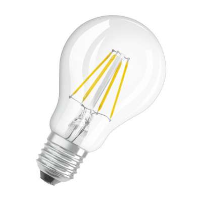 Lampe Led sphérique dimmable Parathom Advanced Retrofit Classic claire filament A 60 Ø60/7W/2700K/230V/E27/15000h/806lm blanc chaud Osram