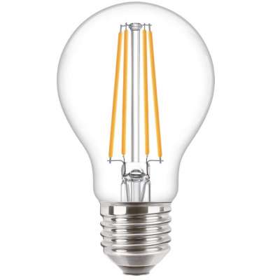 Lampe Led sphérique non dimmable claire CorePro LEDBulbND A60 8-60W 806lm Ø60/8W/3000K/220-240V/E27/15000h blanc chaud Philips