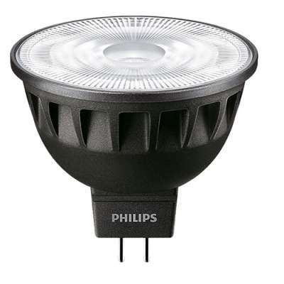 Lampe Led dimmable MASTER LED ExpertColor MR16 35 Ø50/6.5W/24°/2700K/420Lm/ 2200cd/40000h/12V/GU5.3 blanc chaud Philips