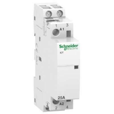 Contacteur modulaire bipolaire 2P/25A  24VAC Schneider Electric