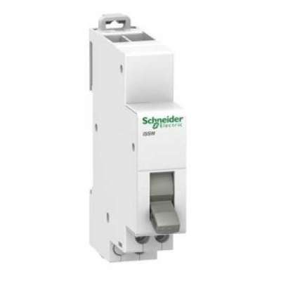 Commutateur modulaire 3 positions - 1 contact inverseur 20A/250V iSSW Schneider Electric