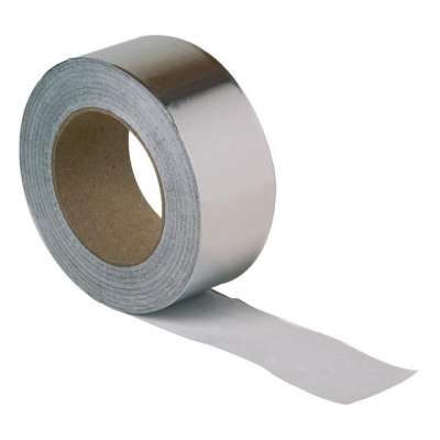 Rouleau tape aluminium adhésif l=50mm x Lg=50m