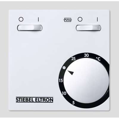 Thermostat mural électromécanique RTNZ-S2 avec interrupteurs on/off et appoint Stiebel Eltron
