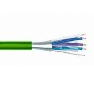 Câble de signalisation vert TGGF 4x0.8mm² LSOH (sans halogène)