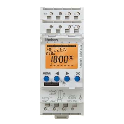 Thermostat modulaire programmable sans sonde Ramses 366/1 Top2 Theben