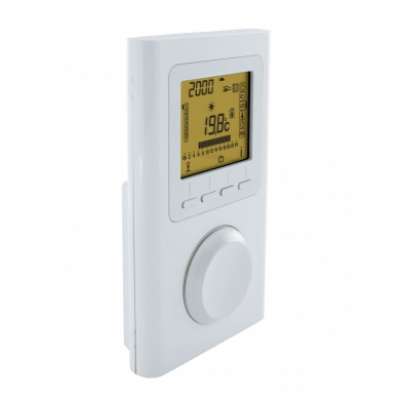 Thermostat sans fil X3D programmable pour radiateur à inertie FlexiComfortApp AeroFlow® Thermotec