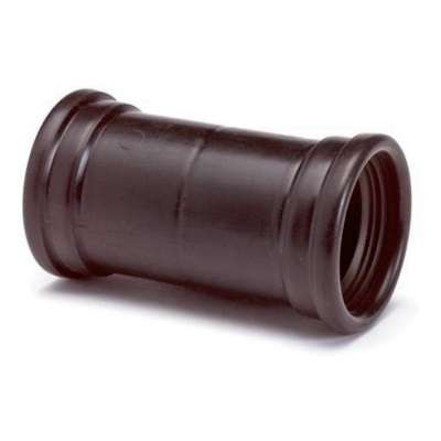 Manchon PVC noir Ø50mm F/F à joints aspiration centralisée Thomas