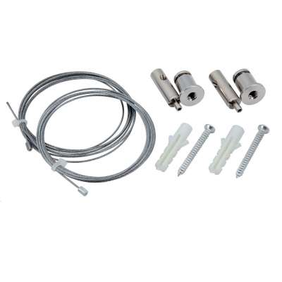 Kit de suspension pour profils aluminium S-Line, M-Line , Q-Line et L-Line L690002 Uni-Bright