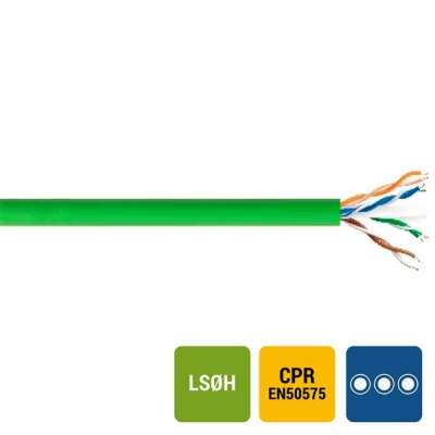 Câble de données U/UTP CAT 6 Cca LSOH (sans halogène - au mètre)