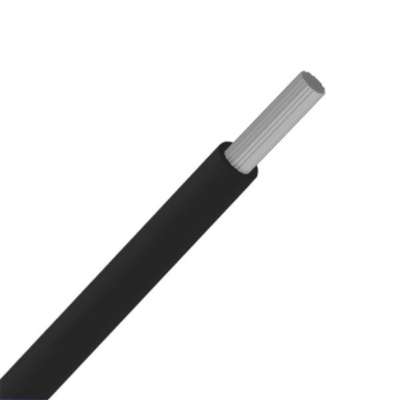 Fil de câblage flexible étamé VTBst 0.75mm² noir (rouleau 100m)