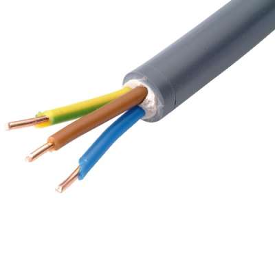 Câble d'installation XVB 3G10mm² Cca (au mètre)