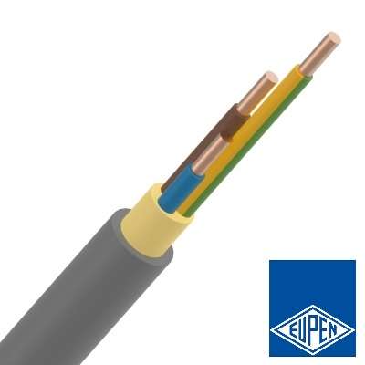 Câble d'installation XVB 3G1.5mm² Cca Eupen (au mètre)