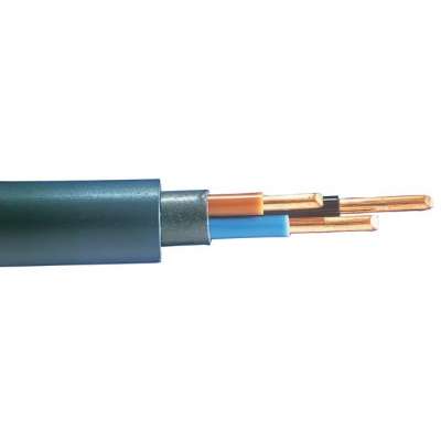 Câble d'installation XVB 2X2.5mm² Cca (sans fil de terre - au mètre)