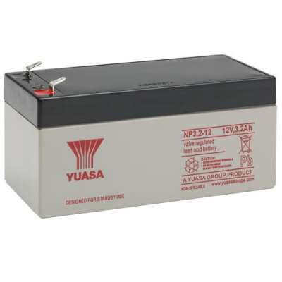 Batterie au plomb 12V - 3.2Ah (L=134 x P=67 x H=64) NP3.2-12 Yuasa